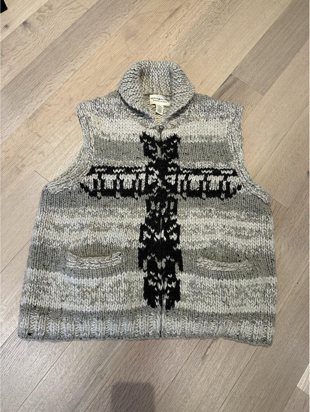 Denim & Supply Ralph Lauren Knitted Vest Men’s XL